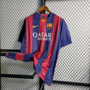 Camisa Barcelona Retrô 2015 Azul e Grená - Nike