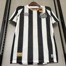 Camisa do Santos 24/25 Preta e Branca (Neymar JR 10 Incluso)