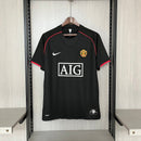 Camisa Manchester United 2007/08 - Retrô Masculino - Preta