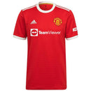 Camisa Manchester United I 21/22 Adidas - Vermelho