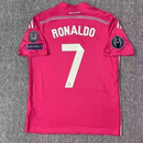 Camisa Real Madrid Retro CR7 Rosa 2014/15