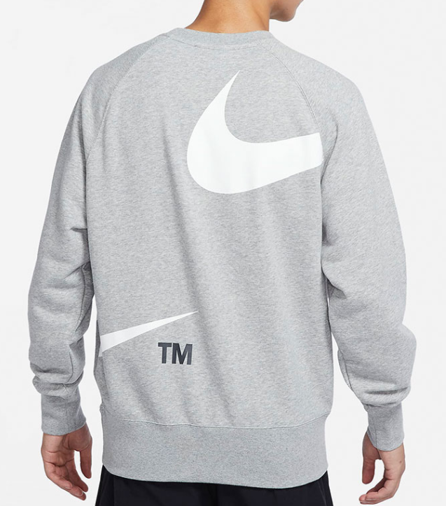 Blusa Moletom Careca Nike Swoosh Dividido