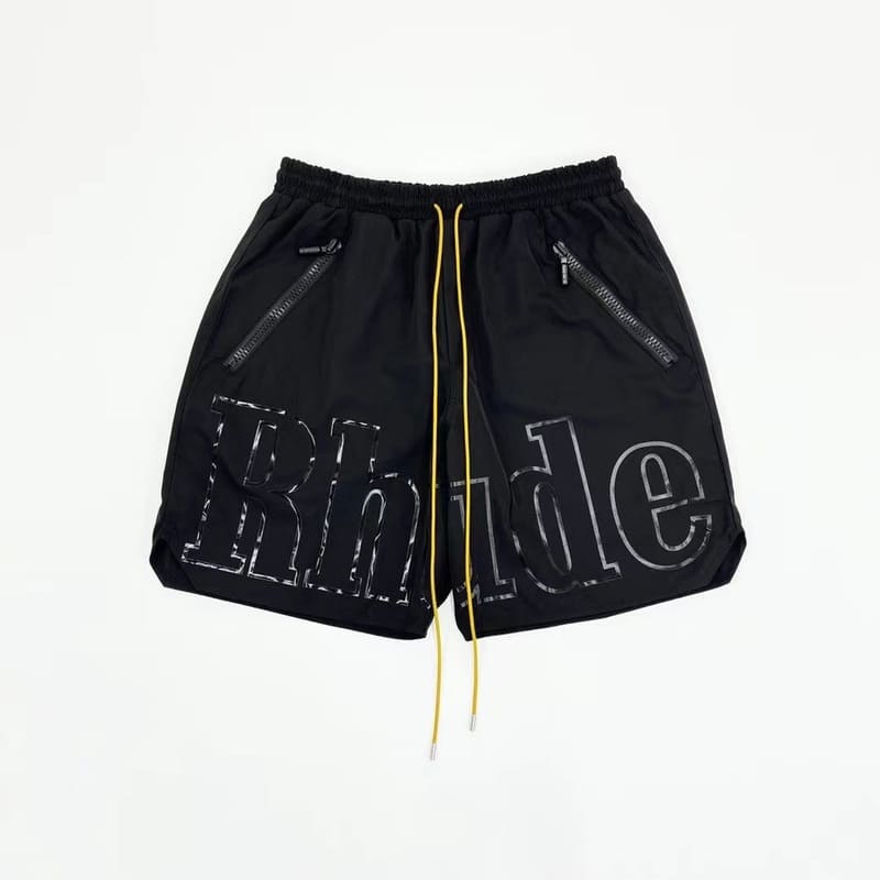 Rhude RH Logo Shorts All Black