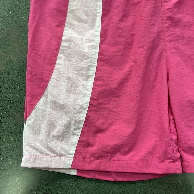 Shorts Corteiz Rosa Branco