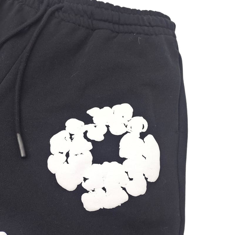 Shorts Denim Tears The Cotton Wreath Black