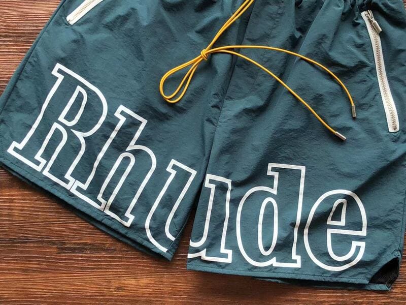 Rhude Logo Short 'Green'