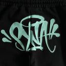 Conjunto Synaworld Logo Black Blue