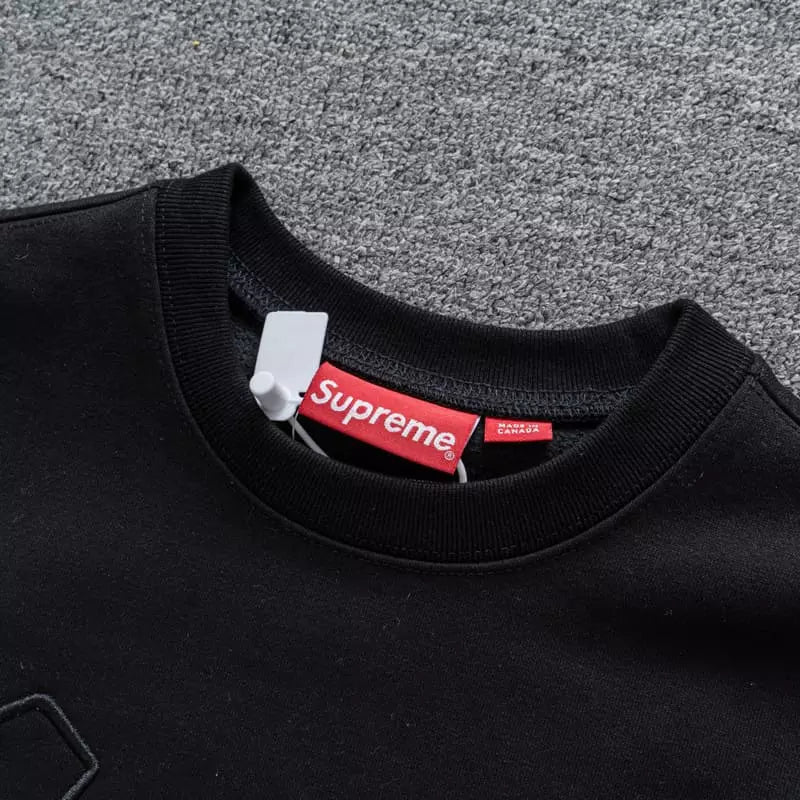 Moletom Supreme Kanji Logo Black