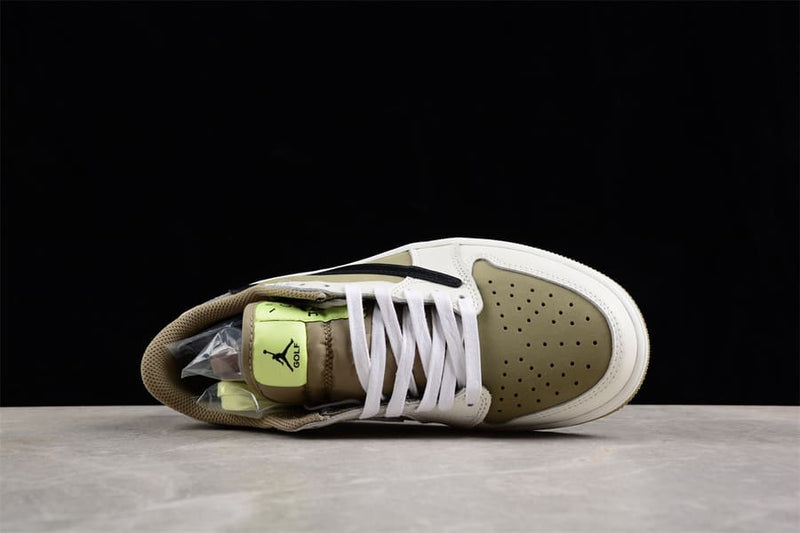 Travis Scott x Air Jordan 1 Low Golf Neutral Olive