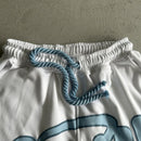 Conjunto Shorts Synaworld White Blue