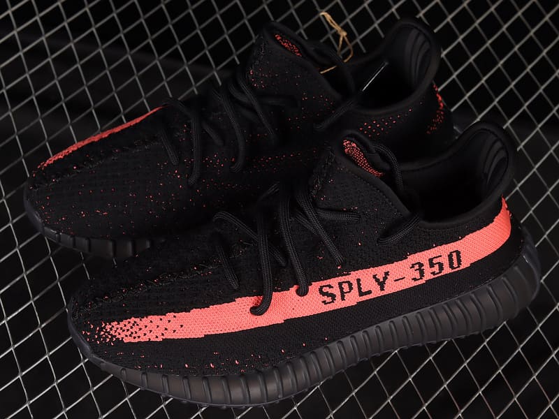 Adidas Yeezy 350 V2 Core Black Red