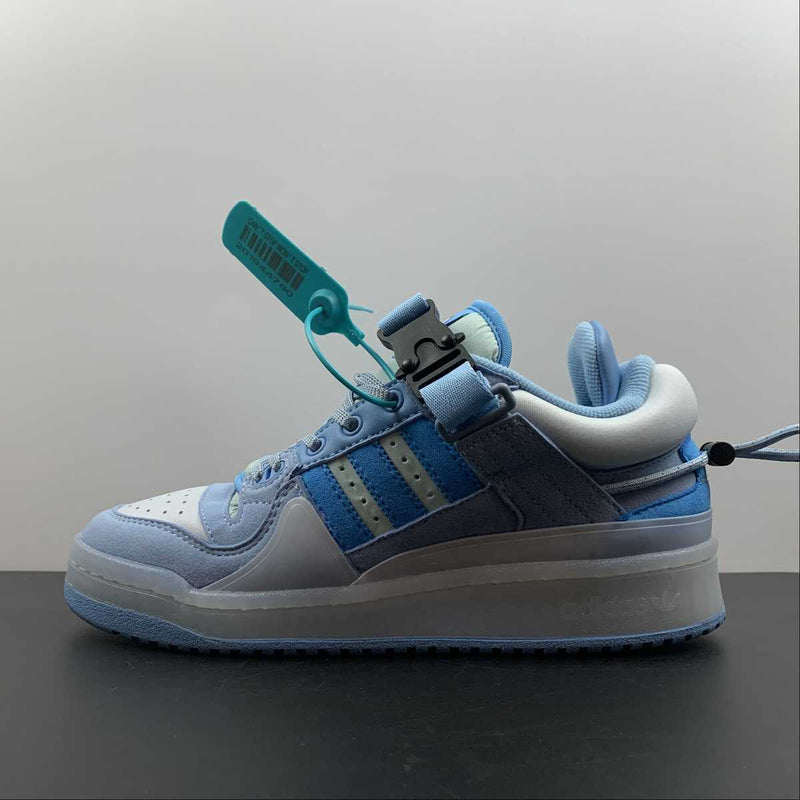 Bad Bunny x Adidas Forum Buckle Low Blue Tint