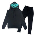 Conjunto Synaworld Logo Black Blue