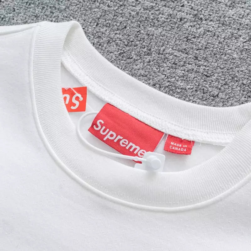 Moletom Supreme Kanji Logo White