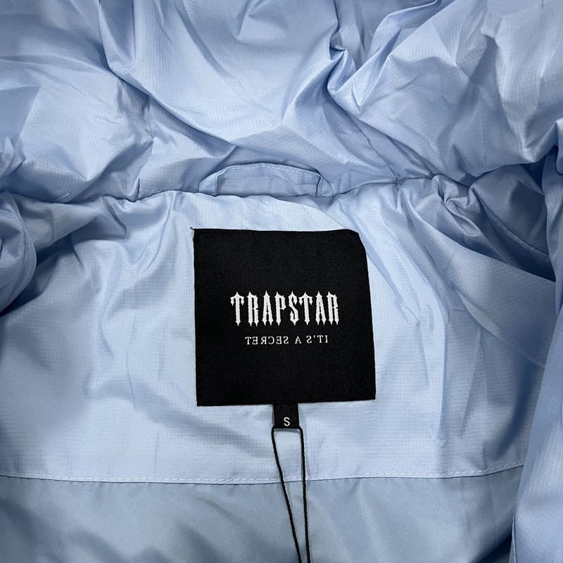 Jaqueta Puffer Trapstar Decoded 2.0 Ice Blue