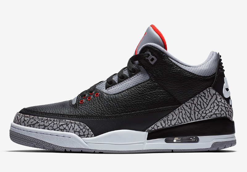 Air Jordan 3 Black Cement