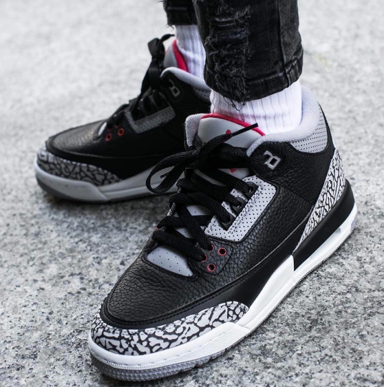 Air Jordan 3 Black Cement