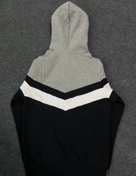 Conjunto Trapstar V Stripe Hoodie Tracksuit Black