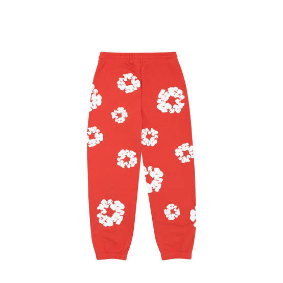 Calça Denim Tears The Cotton Wreath Red