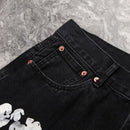 Calça Denim Tears x Levi's Cotton Wreath Jeans Black