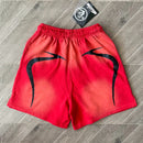 Hellstar Warm Up Shorts Red
