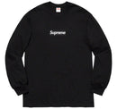 Camiseta Supreme LongSleeve Box Logo Preta