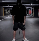 Shorts Moletom Fear of God Essentials Refletivo Marrom