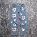 Calça Denim Tears x Levi's Cotton Wreath Jean Light Wash