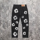 Calça Denim Tears x Levi's Cotton Wreath Jeans Black