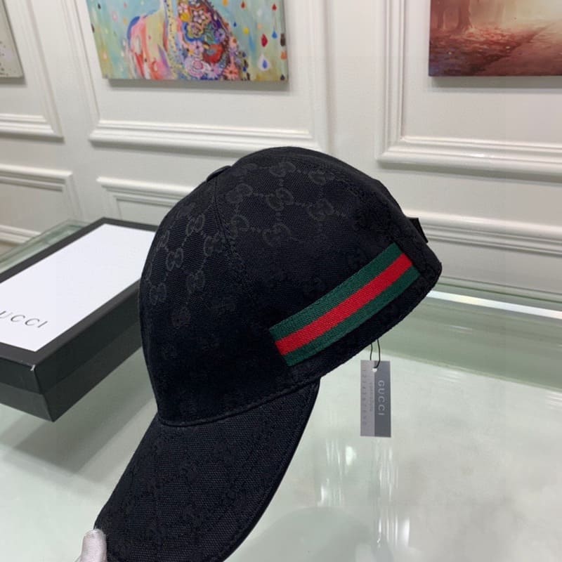 Boné Gucci GG Se Canvas Black