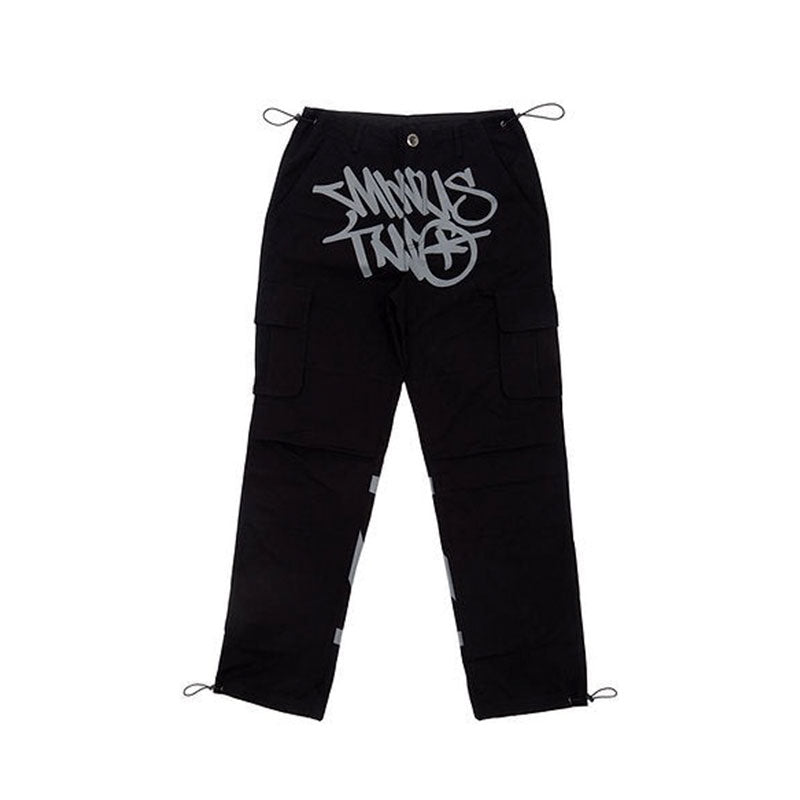 Calça Minus Two Cargo Preto/Cinza