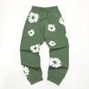 Calça Denim Tears The Cotton Wreath Green