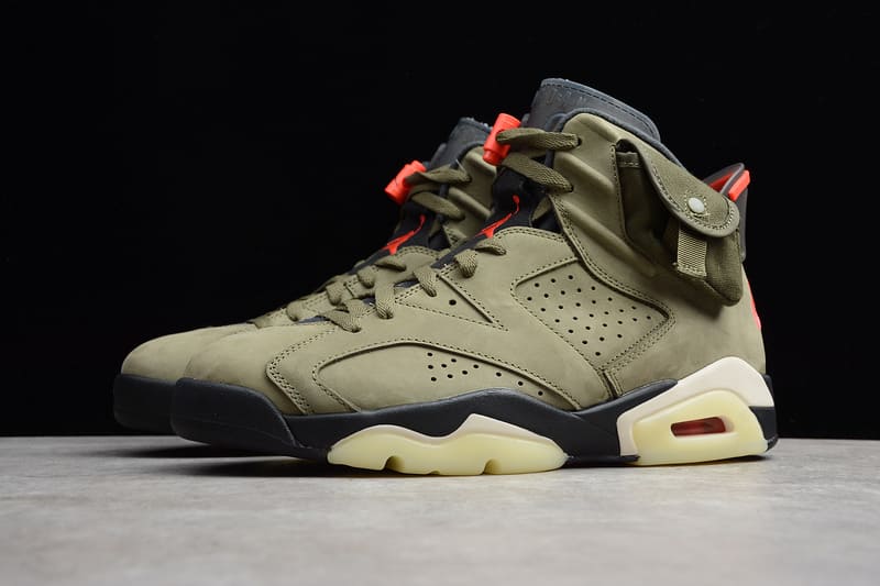 Air Jordan 6 Retro Travis Scott "Olive"