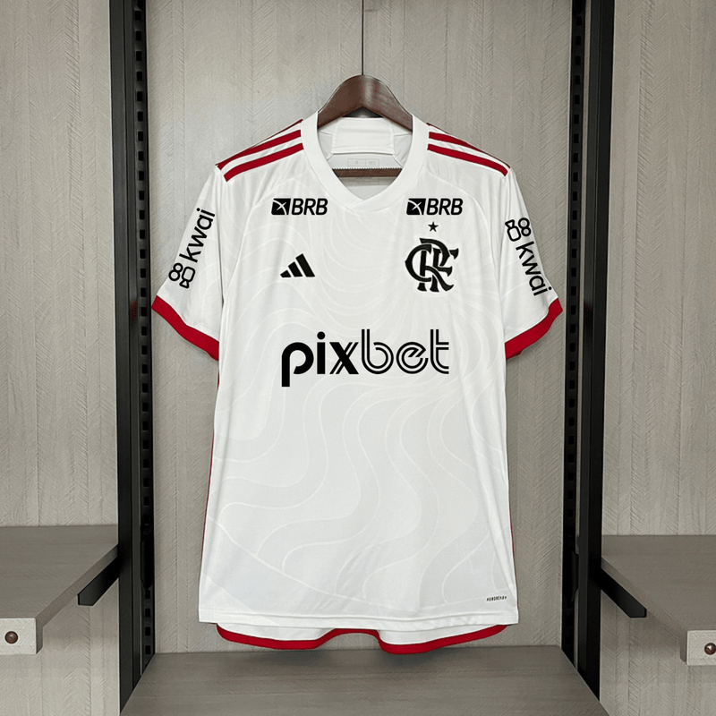 Camisa Adidas Flamengo II 2024 Com Patrocínio