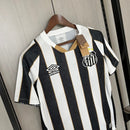 Camisa do Santos 24/25 Preta e Branca (Neymar JR 10 Incluso)