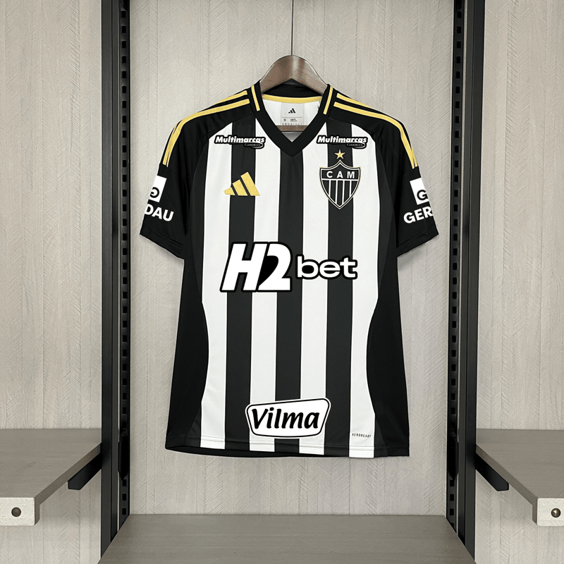 Camisa Masculina adidas Atlético Mineiro 25/26   (Com todos patrocinadores)