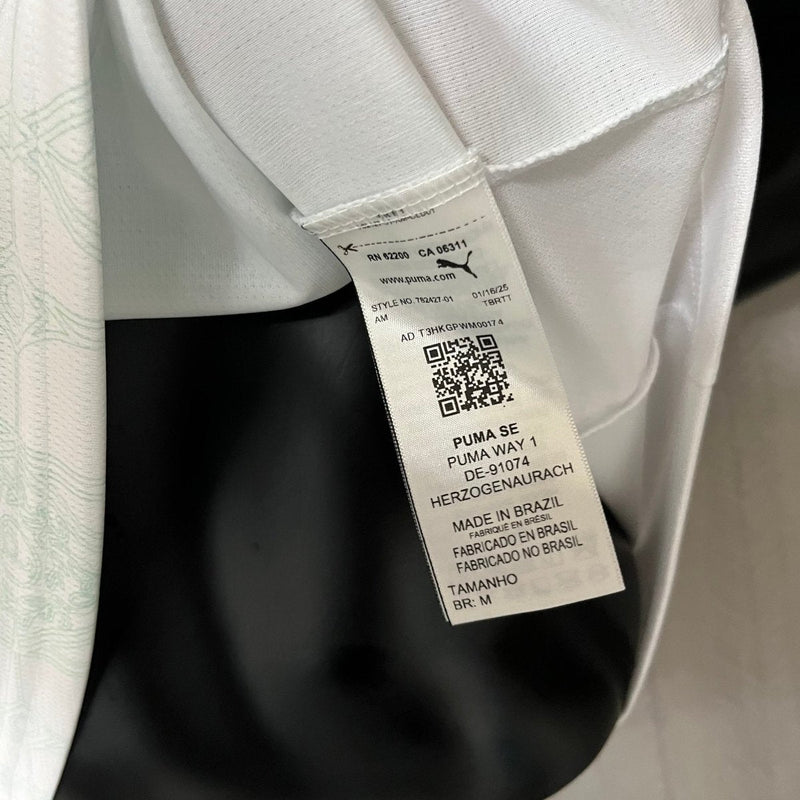 Camisa Palmeiras AWAY 2025 - Branca - Jogador