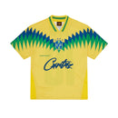 Camiseta Corteiz Futebol Brasil Amarela