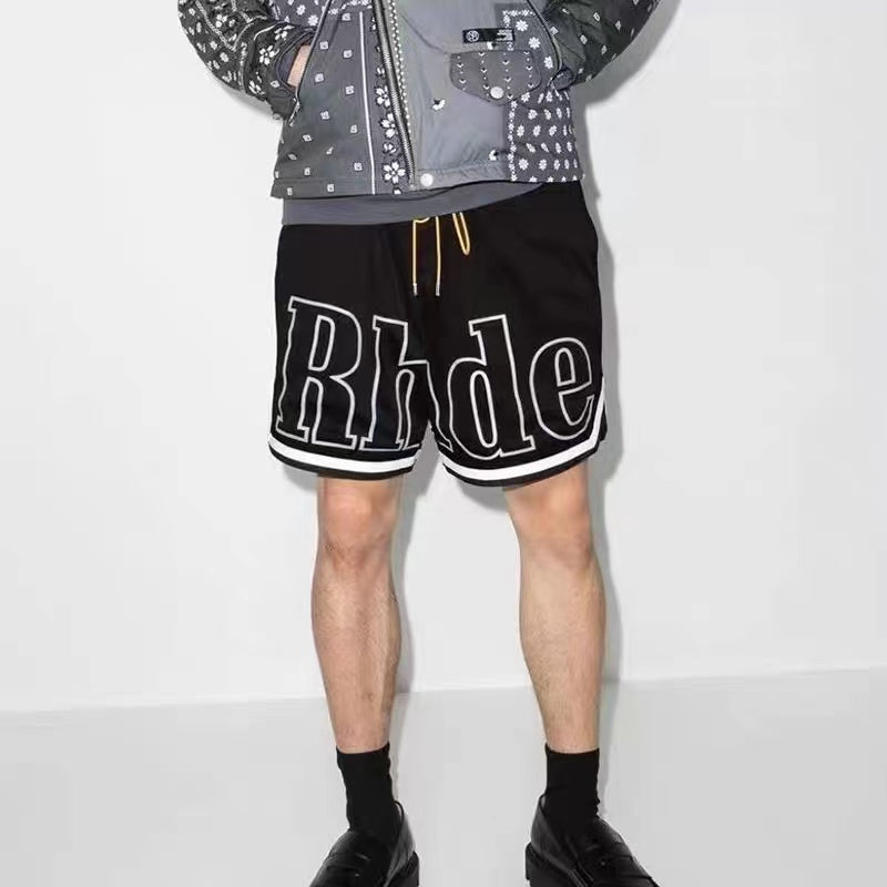 Rhude Court Logo Shorts