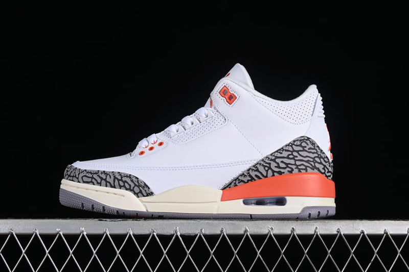 Air Jordan 3 White Georgia Peach