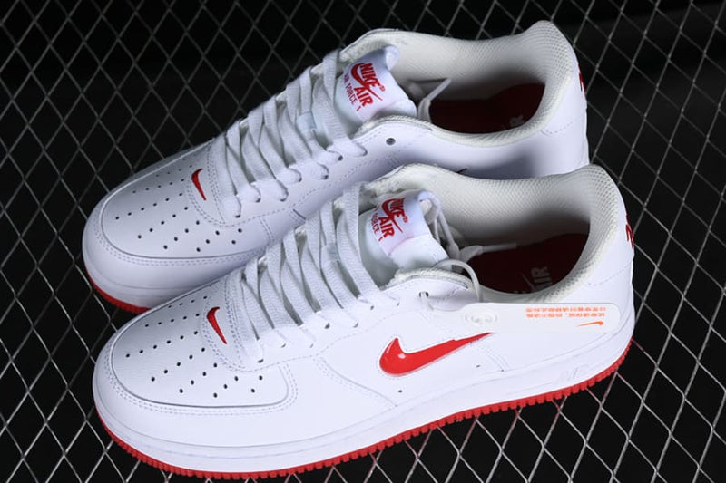 Air Force 1 Low Color of The Month White Red