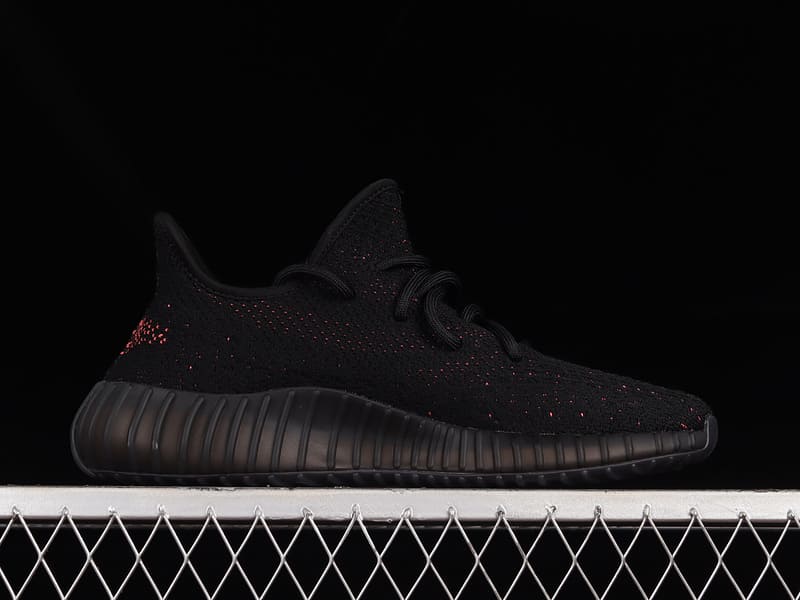 Adidas Yeezy 350 V2 Core Black Red