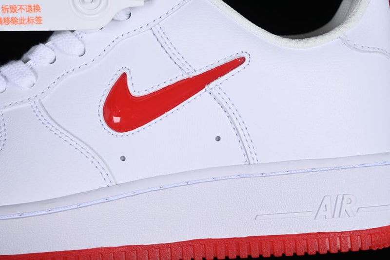 Air Force 1 Low Color of The Month White Red