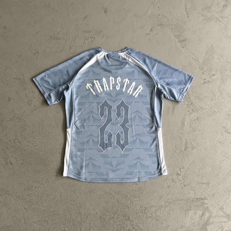 Camiseta Trapstar Irongate Football Jersey Azul