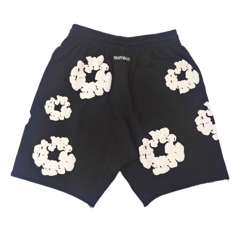 Shorts Denim Tears The Cotton Wreath Black