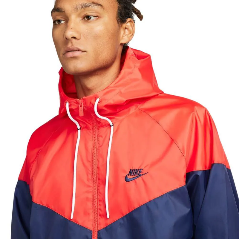 Corta Vento Nike Windrunner Vermelho/Azul