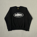 Blusa Moletom Corteiz Preto/Branco