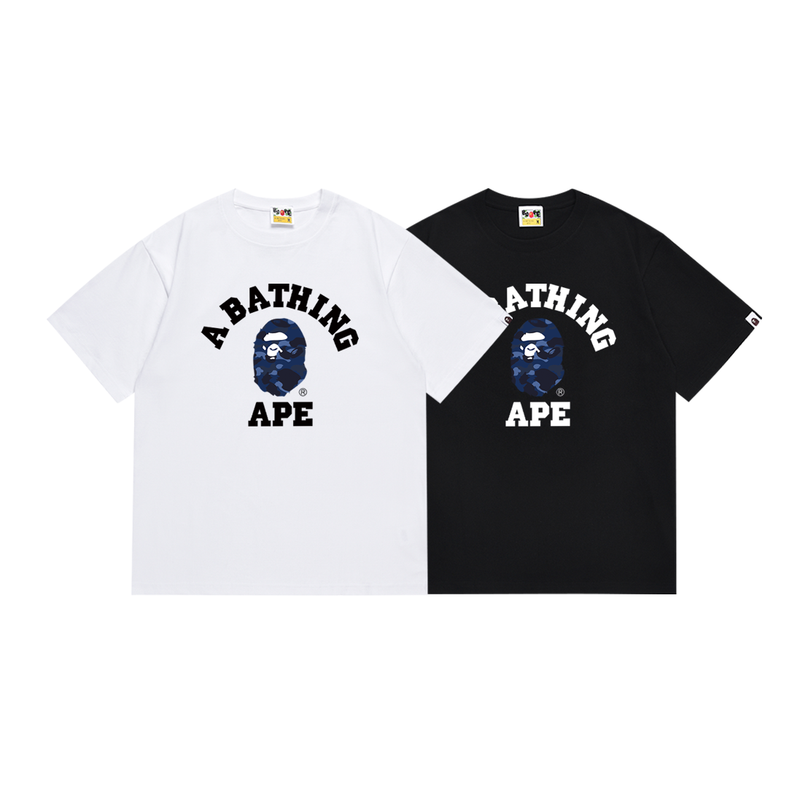 Camiseta BAPE A Bathing Ape Camo Azul