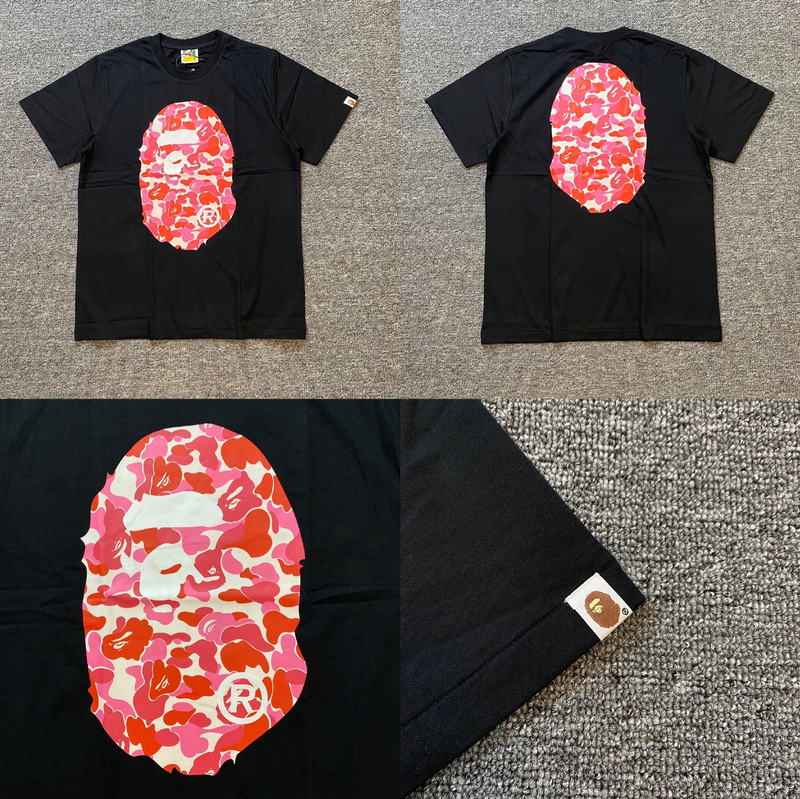 Camiseta BAPE  Camo Pink