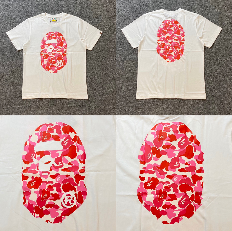 Camiseta BAPE  Camo Pink